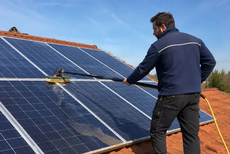 Nettoyage et entretien de panneaux solaires à Saint-Jean-de-Moirans
